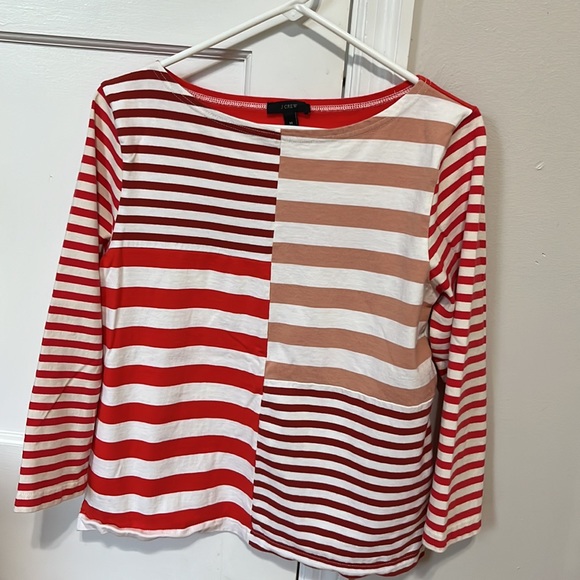 J Crew women’s  medium 100% cotton top - Picture 2 of 3